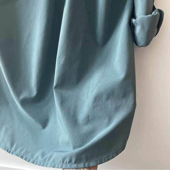 Mittoshop Teal Button Up - Size M - Picture 4 of 9